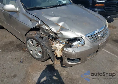 2007 Kia Spectra Ex из США, поврежденный, VIN KNAFE121375473375